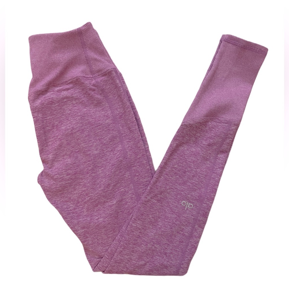 XS Alo High-Waist Buttery Soft Head Start Legging Pebbled Pink